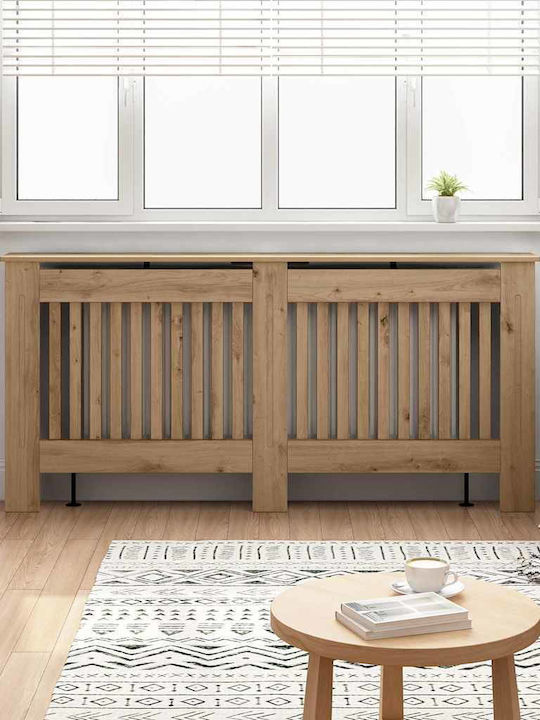 vidaXL Husă Pentru Radiator Din PAL Maro 172x19...