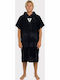Brunotti Strandponcho Schwarz