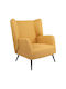 Mareta Ohrensessel Yellow 83x80x99cm