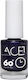 ACE Cosmetics Glazed / Pearl Βερνίκι Νυχιών Quick Dry 019 Μωβ Περλέ