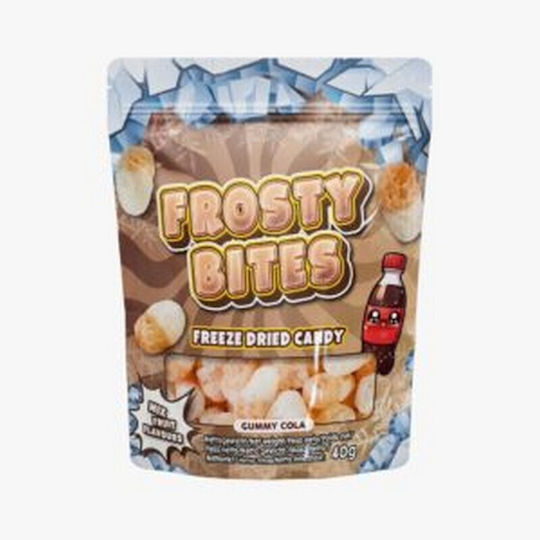 Frosty Bites Gummy Cola Flasche Gefriergetrocknete Süßigkeiten 40g