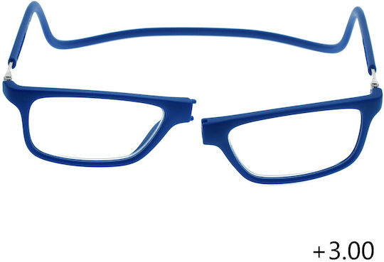 Ochelari Lupa Magnetici Cu Ramă Reglabilă +3.00 Albaștri