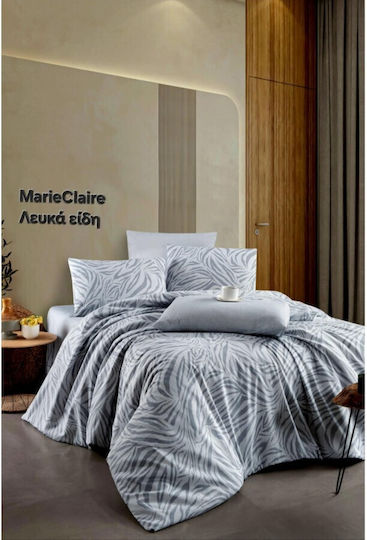 Mardim Cotton Duvet Cover Set 220x240cm Super King with 2 Pillowcases N.1