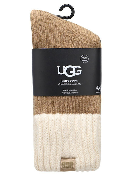 UGG Bărbați Șosete Maro 1Pachet