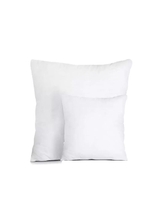 Utopia Γέμισμα Μαξιλαριών από 100% Βαμβάκι White 60x60εκ.