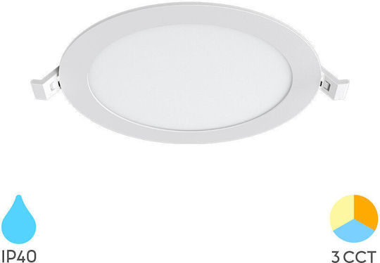Braytron Χωνευτό LED Panel 12W
