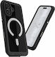 Ghostek Nautical Slim 360 Full Cover Πλαστικό / Σιλικόνης 2mm Αδιάβροχο Μαύρο (iPhone 17)