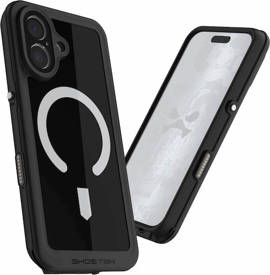 Ghostek Nautical Slim 360 Full Cover Πλαστικό / Σιλικόνης 2mm Αδιάβροχο Μαύρο (iPhone 17)