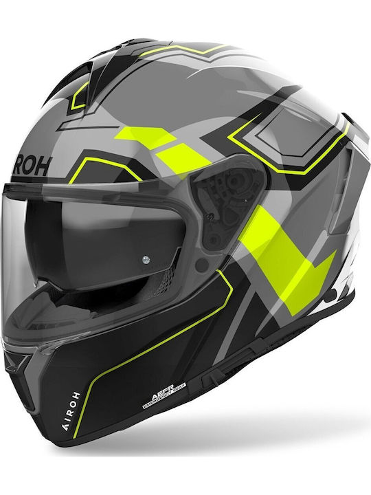 Airoh Spark 2 Dart Yellow Gloss Motorcycle Helm...