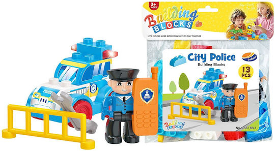 ToyMarkt Конструктори Полиция за 3+ Години 13 Бройки