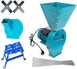 Electric Grain Mill Set 3 In 1 4.5 Kw 3200 Rpm 300 Kg H Feed Adapter Universal Stand 20 Hammers 4 Sieves 4 Bags Gloves Cobi Smart Electric Grain Mill Set 3 In 1 4.5 Kw 3200 Rpm 300 Kg H Feed Adapter Universal Stand 20 Hammers 4 Sieves 4 Bags Gloves Cobi Smart