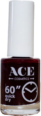 ACE Cosmetics Лак за Нокти Бързо съхнещо Eggplant 007