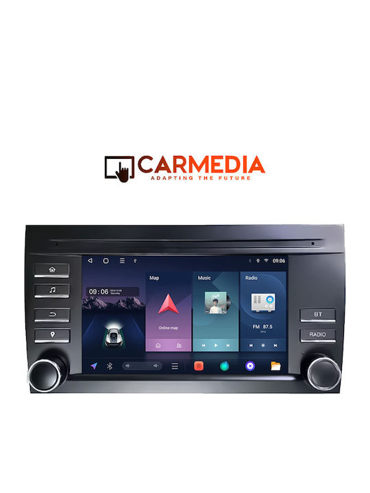 Carmedia Car Audio System for Porsche Cayenne 2002-2011 (Bluetooth/USB/WiFi/GPS/Apple-Carplay/Android-Auto) with Touch Screen 7"
