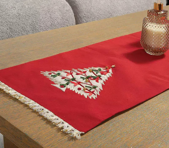 Runner Weihnachtsdeko 33x150 Nef-nef Home Wear Rote 33x150