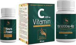 Project Change Vitamin C + D3 + B12 Multivitamin 5000iu 1000mg Energy 1pcs
