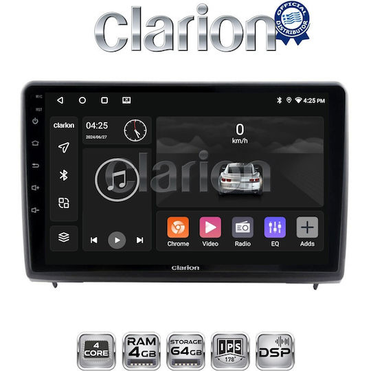 Clarion Auto-Audiosystem für Ford EcoSport 2018 (Bluetooth/USB/WiFi/GPS/Apple-Carplay/Android-Auto)