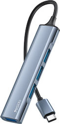 Yesido Hub USB 4 Porturi USB-C Yesido Hub USB 4 Porturi USB-C