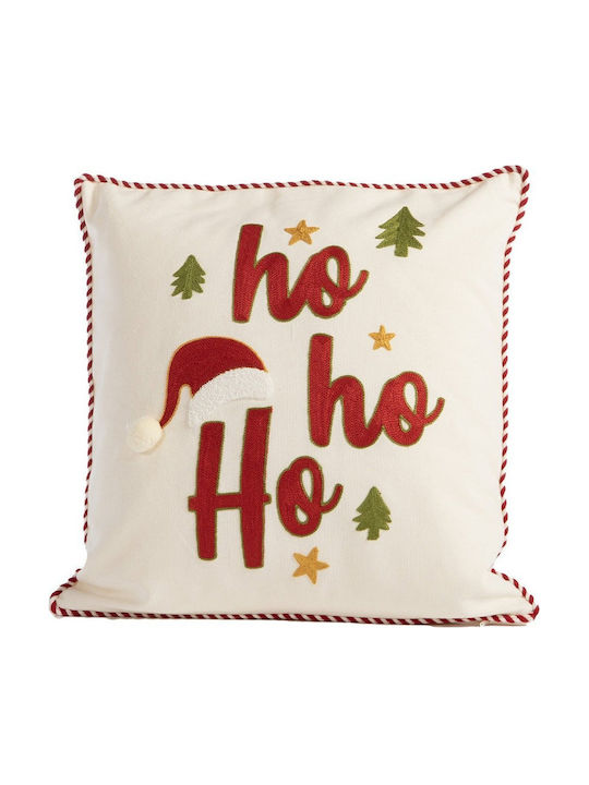 Christmas Decorative Pillow Filled White Christmas Ecru Nef-nef Homeware 45x45