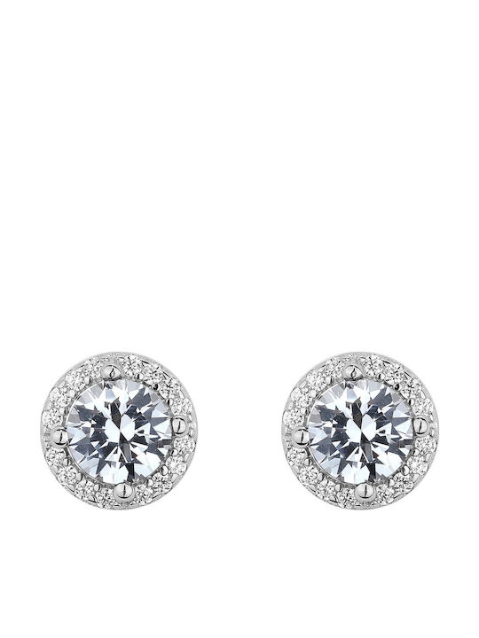 Gloria Hope Earrings made of Silver with Stones