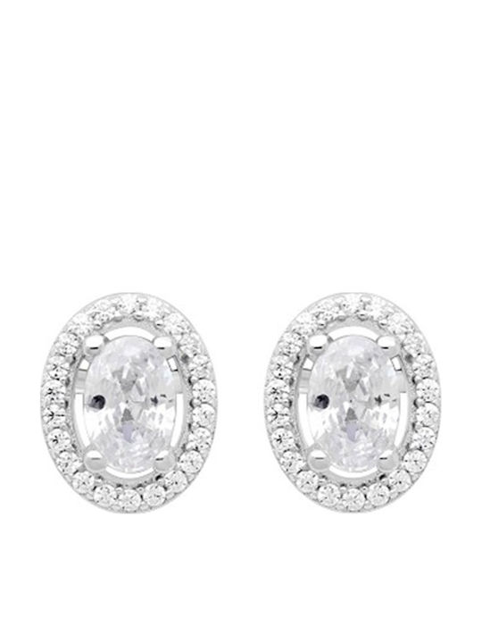 Gloria Hope Earrings made of Silver with Stones