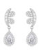 Gloria Hope Earrings made of Silver with Stones