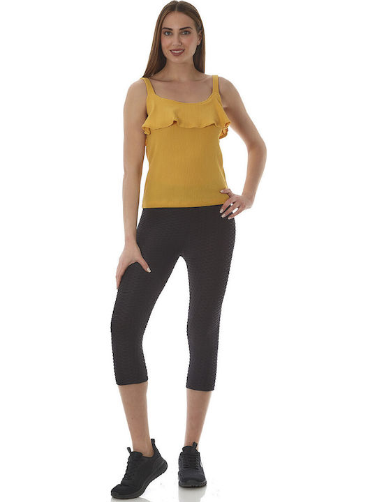 Admiral Women's Blouse Sleeveless Yellow