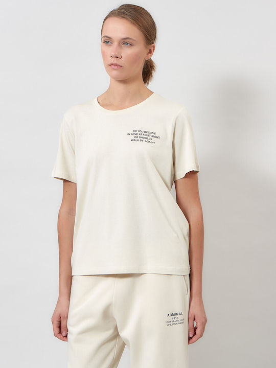 Admiral Women's T-shirt Beige