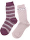 Admiral Kids' Socks Purple 2 Pairs