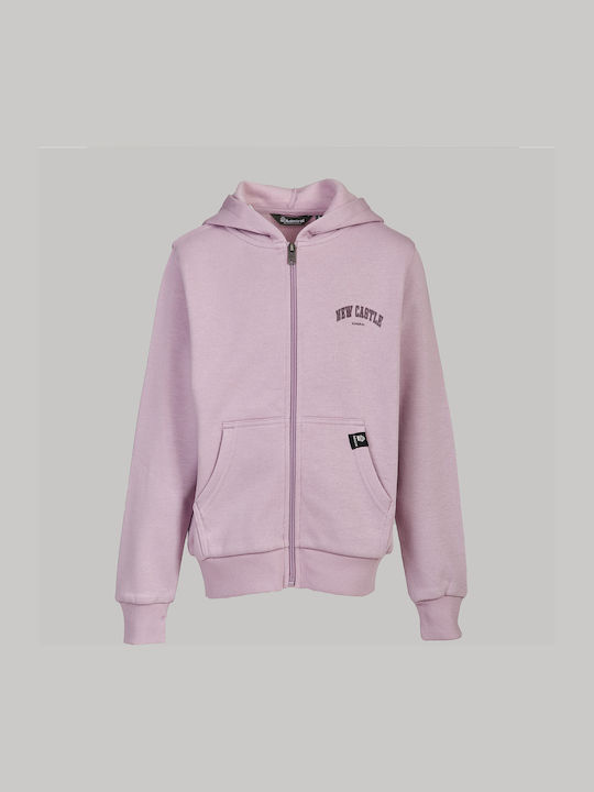 Cardigan pentru copii De bumbac cu Glugă Violet