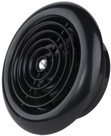 Mmotors De perete Ventilator de Baie Negru