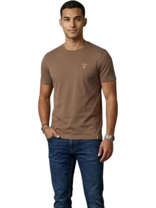 Aeronautica Militare T-shirt Brown