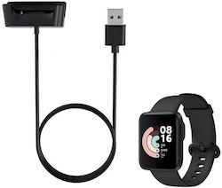 Redmi Watch 3 Watch 2 Watch Вградена Зарядна Основа USB Порт Магнитен Кабел За Зареждане На Данни Дължина 1m Черен Redmi Watch 3 Watch 2 Watch Вградена Зарядна Основа USB Порт Магнитен Кабел За Зареждане На Данни Дължина 1m Черен