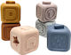 Gamberritos Kids Activity Cube made of Silicone for 18++ Months