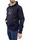 Sweatshirt with Hood Blue