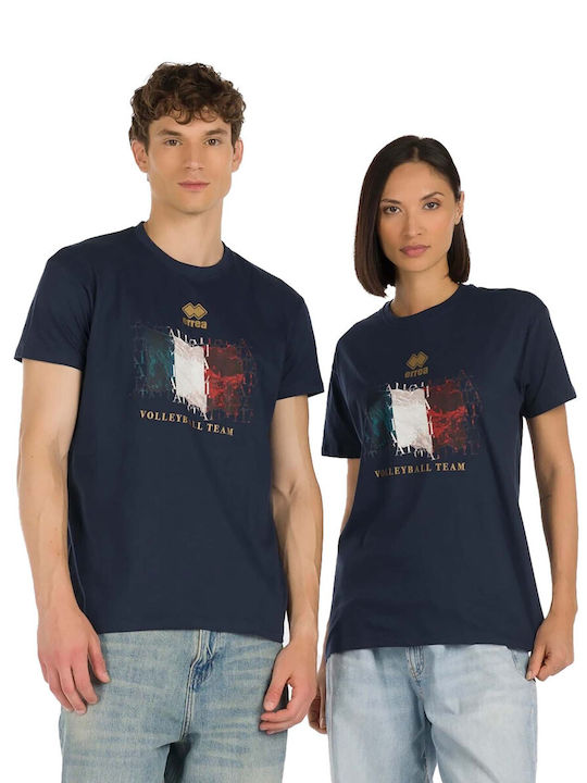 Errea Naz Italia Tricou Albastru