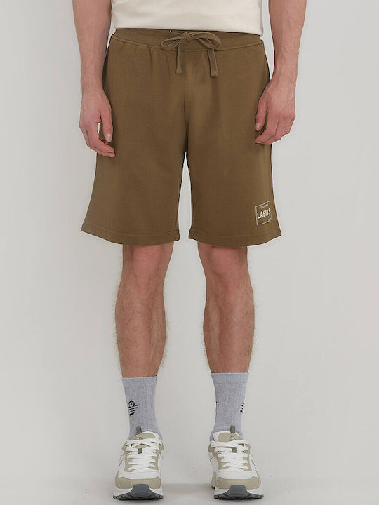 Admiral Men's Athletic Shorts Khaki