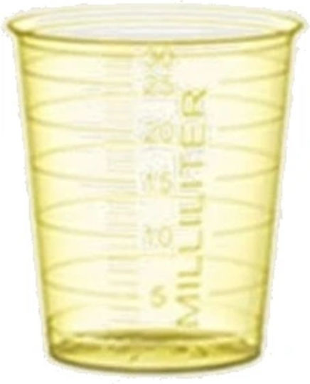 Zarys Disposable Cup Yellow 90pcs