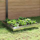vidaXL Metal Garden Border in Silver Color xcm