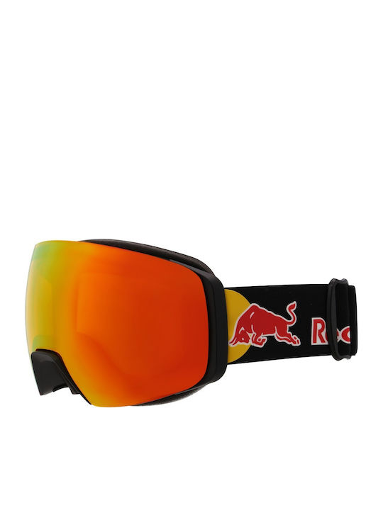 Red Bull Spect Ski & Snowboard Goggles Kids Black with Lens in Black Color Red Bull Spect Ski & Snowboard Goggles Kids Black with Lens in Black Color
