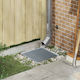 Vidaxl Silver Screen 40 X 40 X 2 Cm Galvanized Cold Dipped Steel