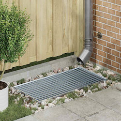 Vidaxl Silver Screen 80 X 40 X 2 Cm Galvanized Steel Cold Dipped
