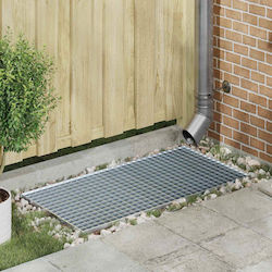 Vidaxl Silver Screen 100 X 50 X 2 Cm Galvanized Steel Cold Dipped