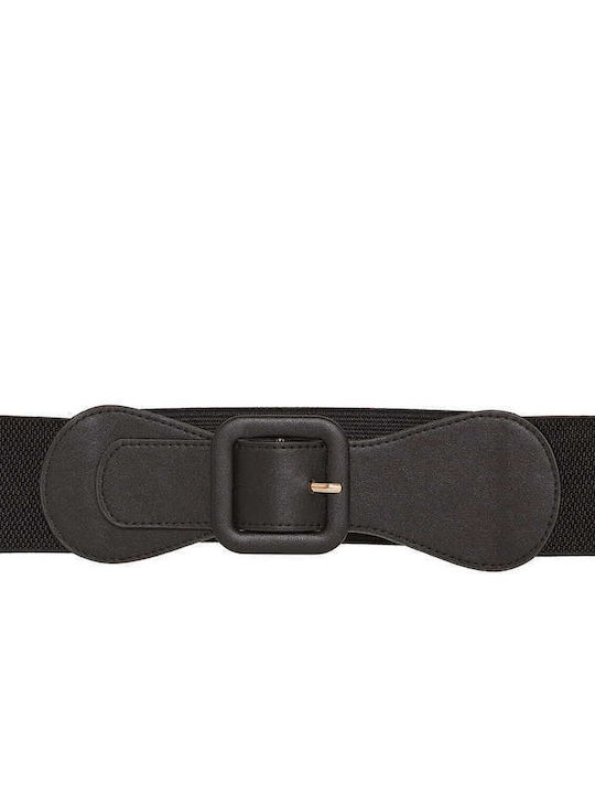 Celestino Women's Elastic Belt Leatherette Deta...