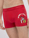 Herren Boxershorts Red 1Packung