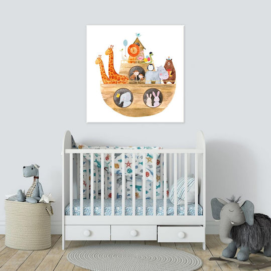 Caravelshop Παιδικός Πίνακας σε Καμβά 30x30εκ.