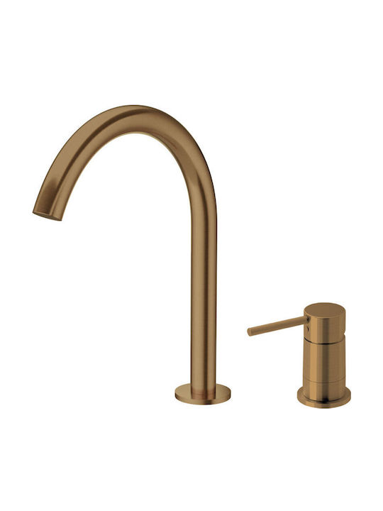 Eurorama Amestecare Robinet Chiuvetă Bronz