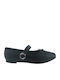 Flache Sandalen für Damen in Schwarz Farbe