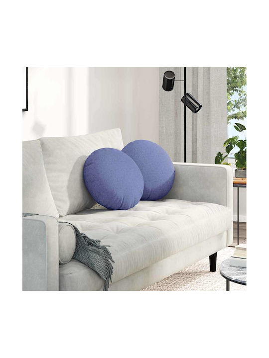 vidaXL Sofa Cushion Jeans Blue 2pcs 40x40cm.