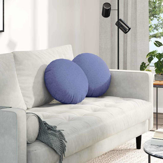 vidaXL Sofa Cushion Jeans Blue 2pcs 40x40cm.