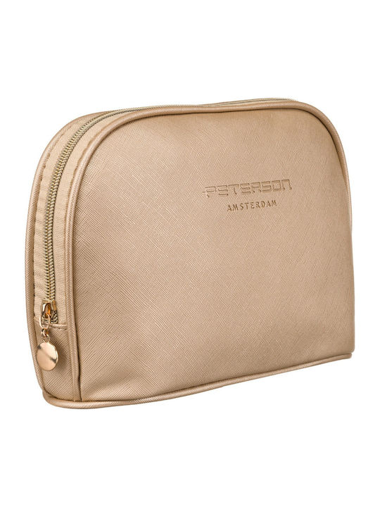 Women's Travel Cosmetic Bag Made Eco Leather Peterson